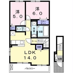 トゥールビヨンの物件間取画像